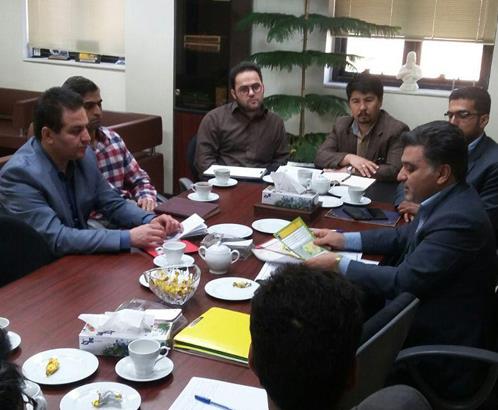 جلسه مشترک سازمان حمل و نقل بار مشهد با سازمان های حمل و نقل شهرستانهای استان